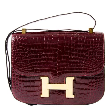 hermes constance croco